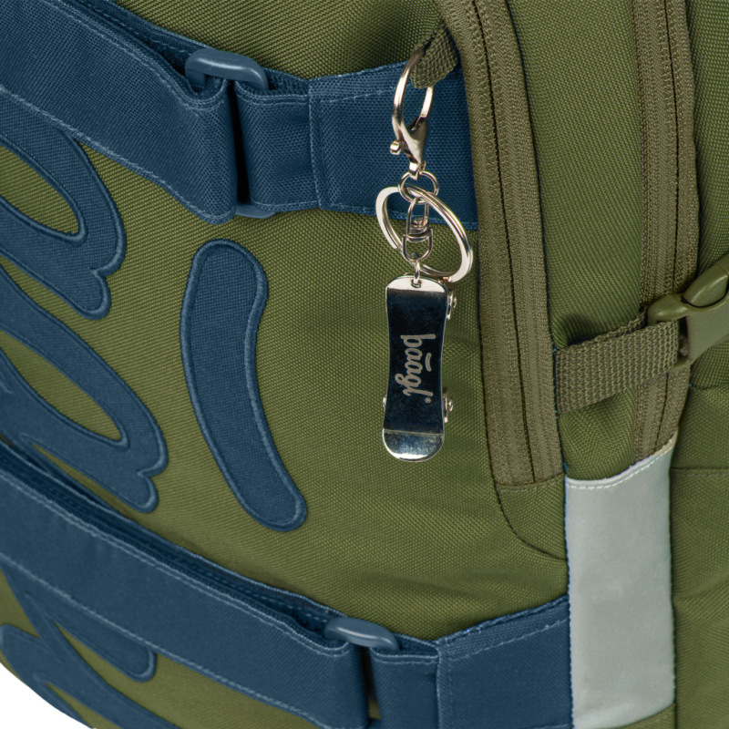 BAAGL Školský batoh Skate Olive GRS 7