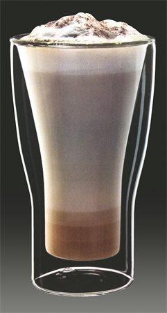 . Pohár na latte macchiato, dvojité sklo, 34 cl, 2 ks, "Thermo"