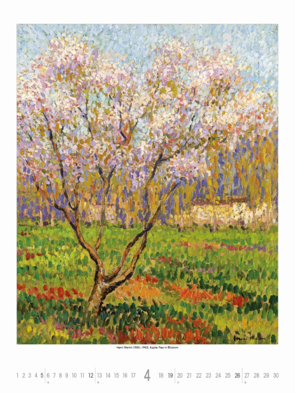 Nástenný kalendár Gardens Impressionism 2026 4