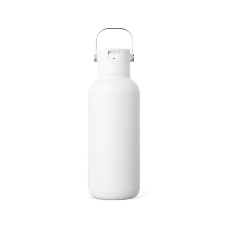 VINGA Cael RCS nerezová fľaša so slamkou 600 ml biela 5