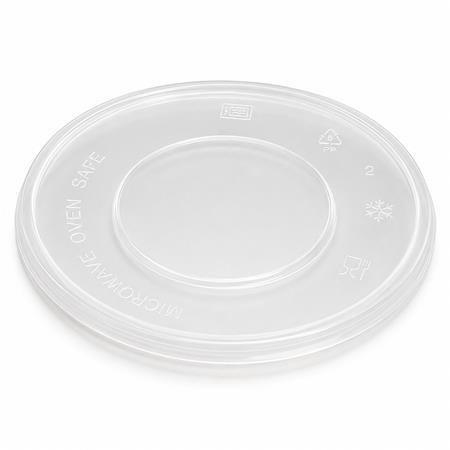 . Veko k plastovým tanierom na polievku, 50 ks, 500-750 ml, prírodné