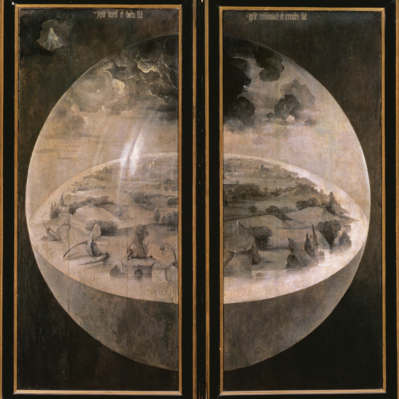 NOTIQUE Poznámkový kalendár Hieronymus Bosch 2026, 30 x 30 cm 4