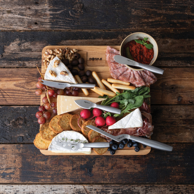 BOSKA Ultimate Cheese Set Small Copenhagen – súprava na syry hnedá 6