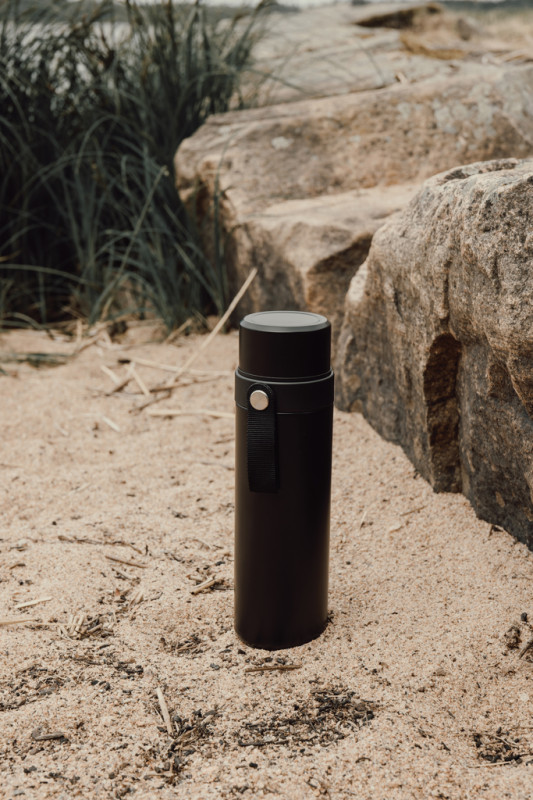 VINGA Tono RCS termoska s dvojitým pohárom 750 ml čierna 4