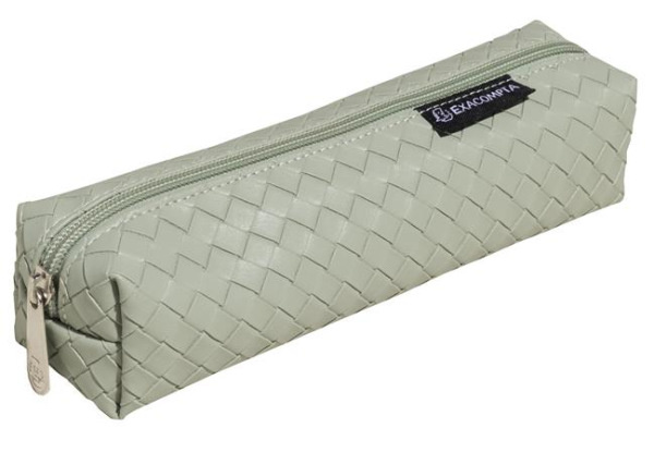 Peračník, na zips, hranatý, EXACOMPTA "Sienna", mix farieb 4