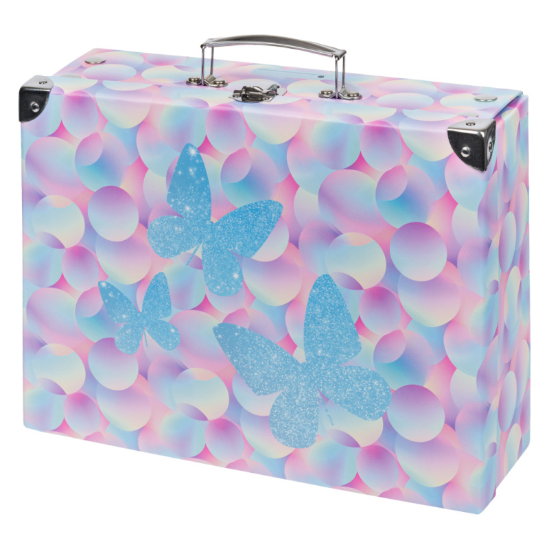 BAAGL Skladací školský kufrík Candy s kovaním