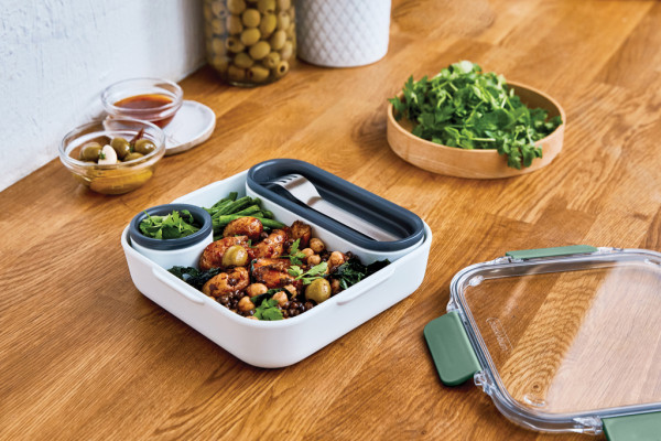 Krabička na jedlo Original Black+Blum olivovo zelená 9