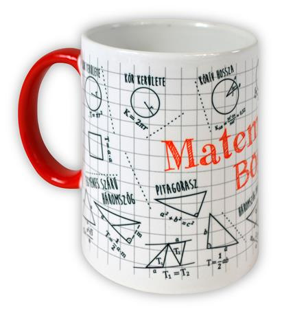 . Hrnček na čaj, matematika, 32 cl, HU popisy 1