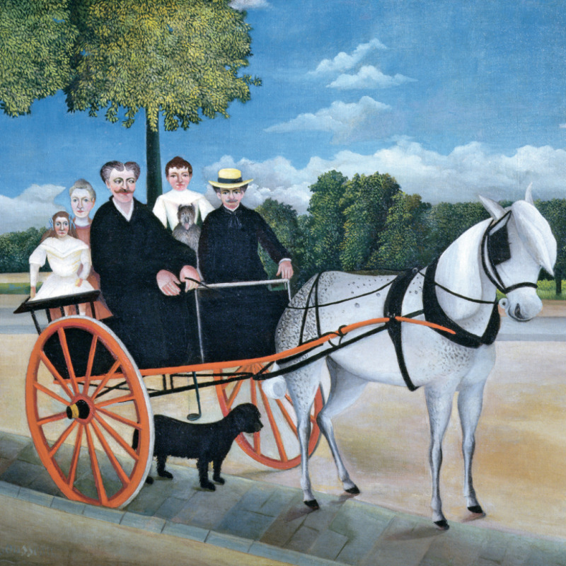 NOTIQUE Poznámkový kalendár Henri Rousseau 2027, 30 x 30 cm 2
