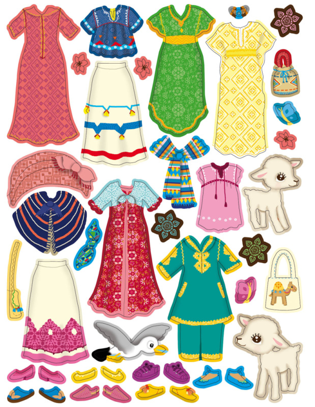 Šaty pre LOUNU – Kniha samolepiek 2