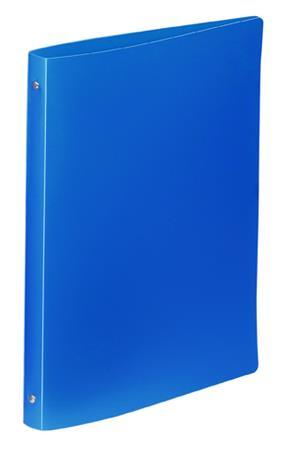 Krúžkový šanón, 4 krúžky, 25 mm, A4, PP, VIQUEL "Standard", modrý