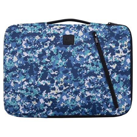 Puzdro na notebook, 15-16", EXACOMPTA, modrý vzor