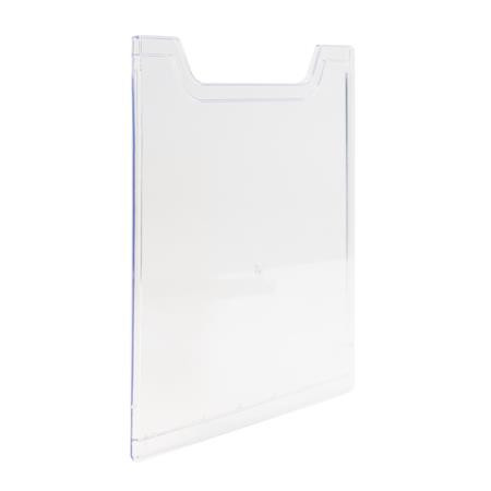 Predný panel k držiakom na katalógy, A4, stojatý, EXACOMPTA "Office", priehľadný 4