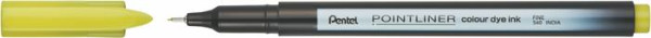 Liner, 0,4 mm, PENTEL "Pointliner", limetkovo zelený 1