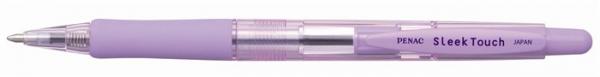 Guľôčkové pero, 0,7 mm, stláčací mechanizmusstláčací mechanizmus, PENAC "Sleek Touch", fia