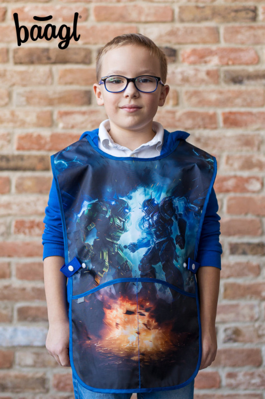 BAAGL SADA 5 Ergo Roboty: aktovka, peračník, vrecko, zástera, peňaženka 14