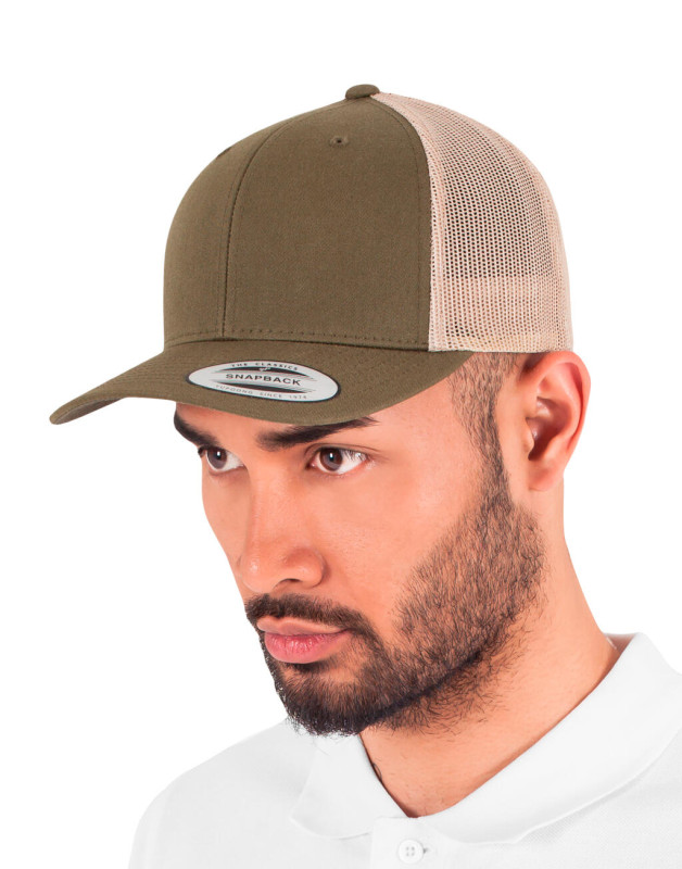 Dvojfarebná šiltovka Retro Trucker