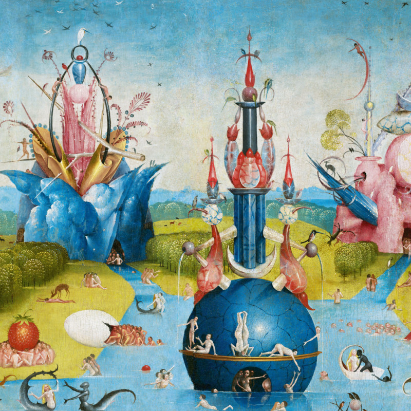 NOTIQUE Poznámkový kalendár Hieronymus Bosch 2026, 30 x 30 cm 11