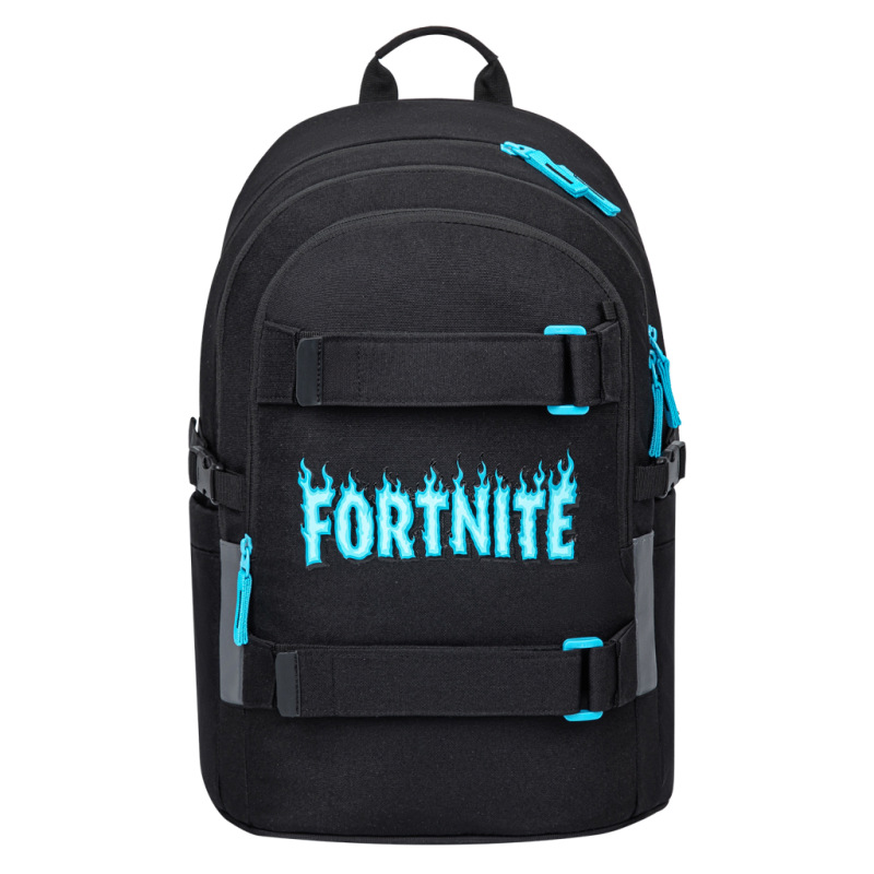 BAAGL SADA 3 Skate Fortnite Blue: batoh, športová taška, ľadvinka GRS 1