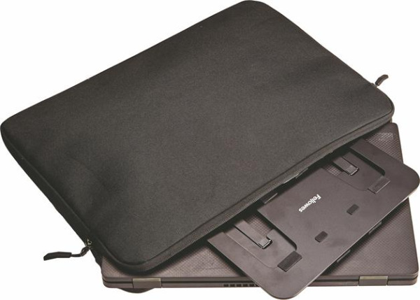 Stojan na notebook, prenosný, FELLOWES "Alumia™, čierny 4
