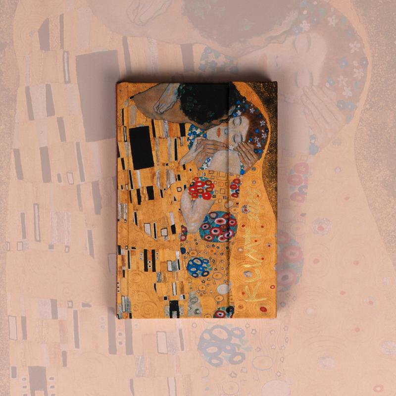 NOTIQUE Týždenný magnetický diár Gustav Klimt 2025, 11 x 16 cm