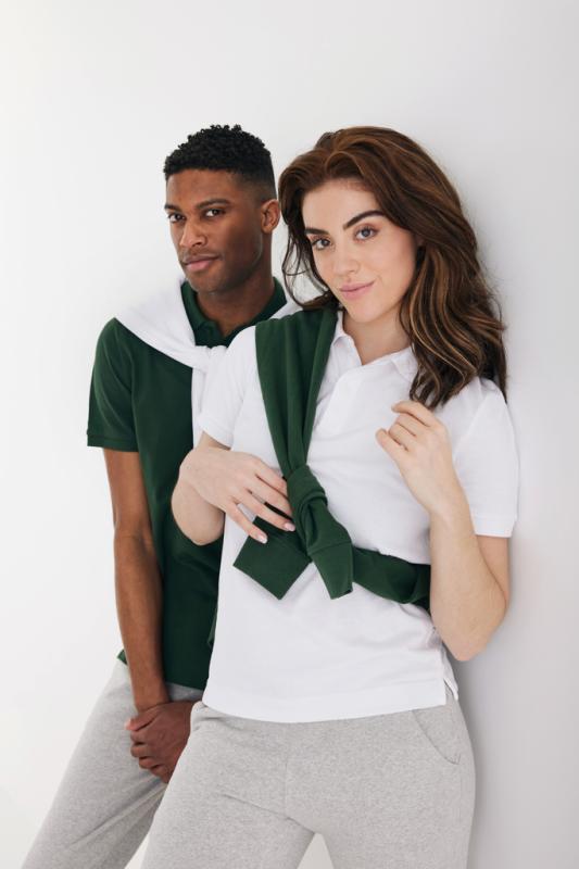 Polo tričko IQONIQ Yosemite z recykl. bavlny forest green XXS 6