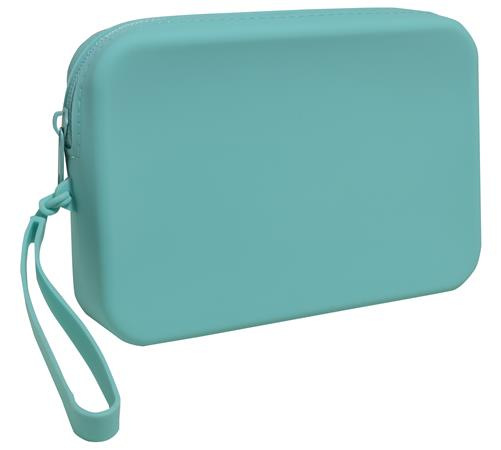 Peňaženka, silikónová, 18,5x12x3,5 cm, EXACOMPTA "Titane", mix farieb 2