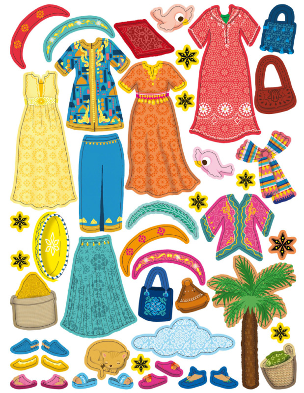 Šaty pre LOUNU – Kniha samolepiek 3