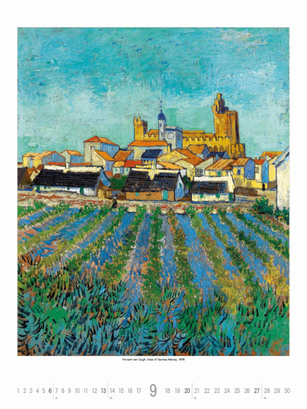 Nástenný kalendár Vincent van Gogh 2026 6