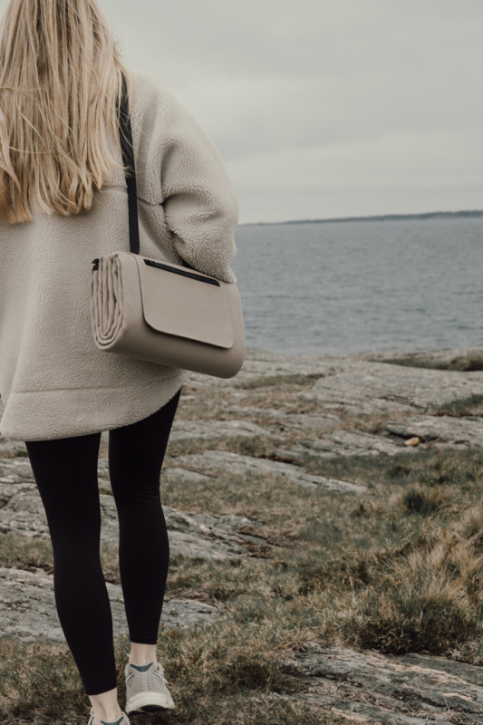 VINGA Baltimore RCS pikniková deka greige 7