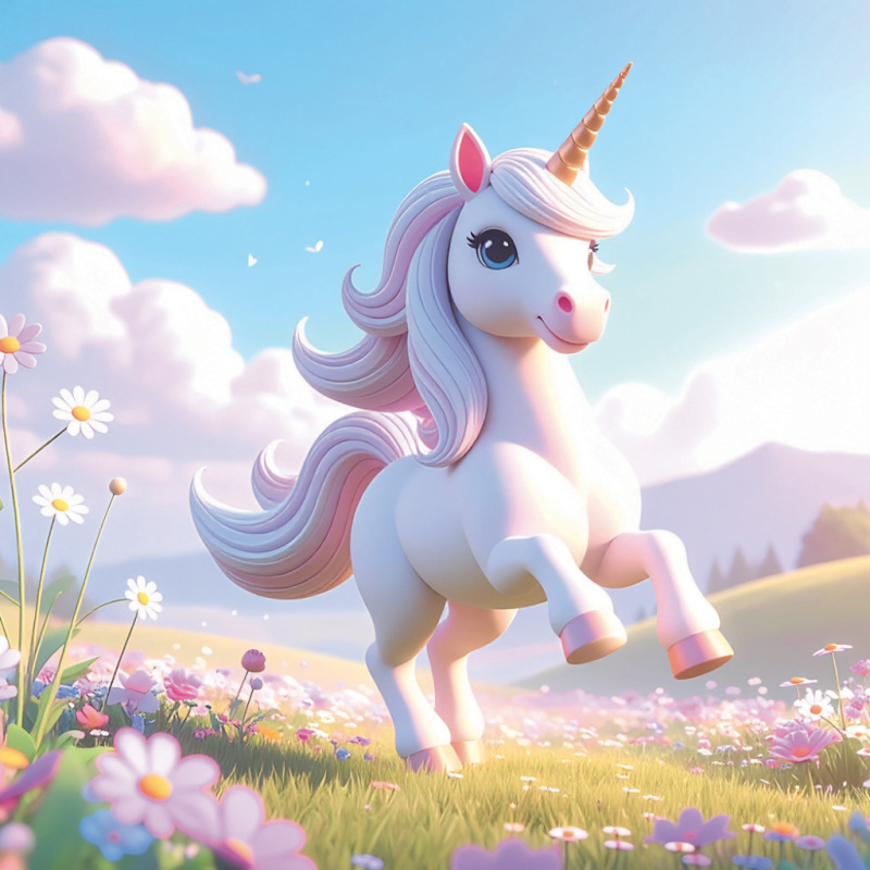 NOTIQUE Grid calendar Happy Unicorns 2027, 30 x 30 cm 9