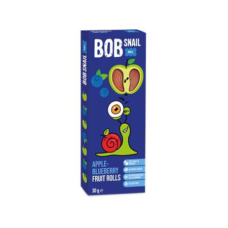Ovocný plátok, 30 g, BOB SNAIL, jablko-brusnica 1