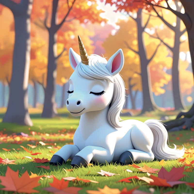 NOTIQUE Grid calendar Happy Unicorns 2027, 30 x 30 cm 12