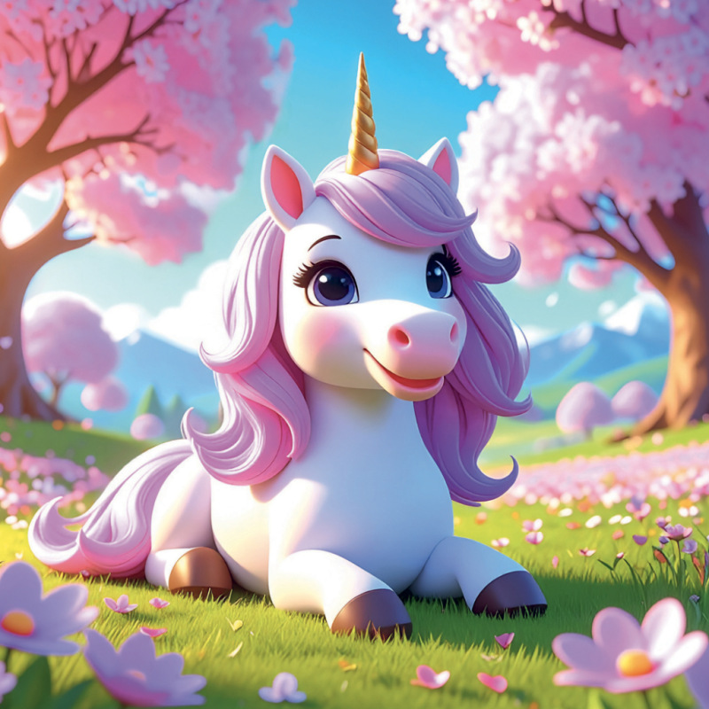 NOTIQUE Grid calendar Happy Unicorns 2027, 30 x 30 cm 5