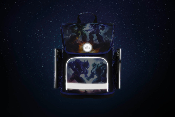 BAAGL SADA 5 Ergo Roboty: aktovka, peračník, vrecko, zástera, peňaženka 5