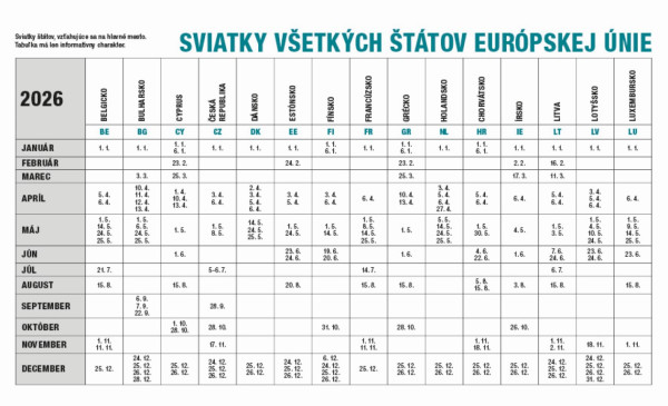 Stolový kalendár Pracovný kalendár riadkový 2026 4