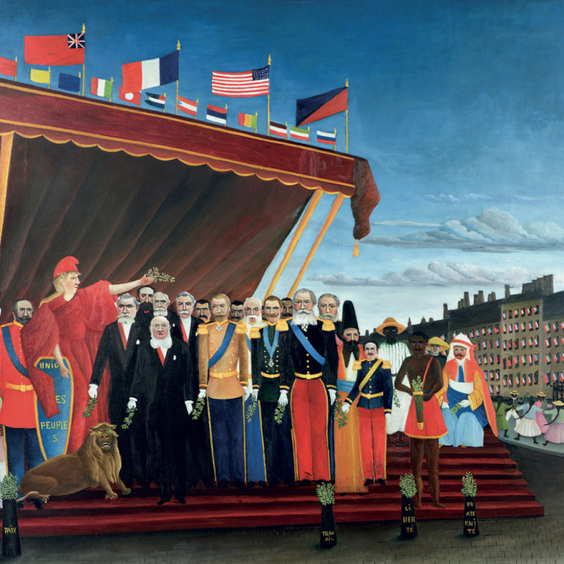 NOTIQUE Poznámkový kalendár Henri Rousseau 2027, 30 x 30 cm 11