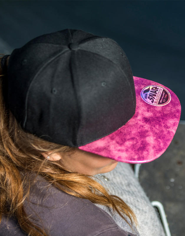 Šiltovka Bronx Glitter Flat Peak Snapbac