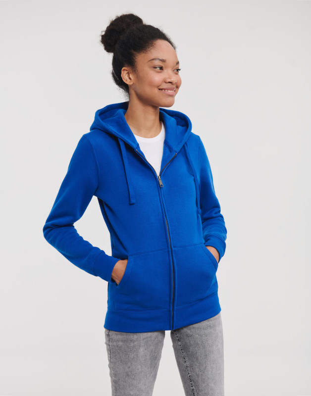Dámska mikina s kapucňou na zips Authentic