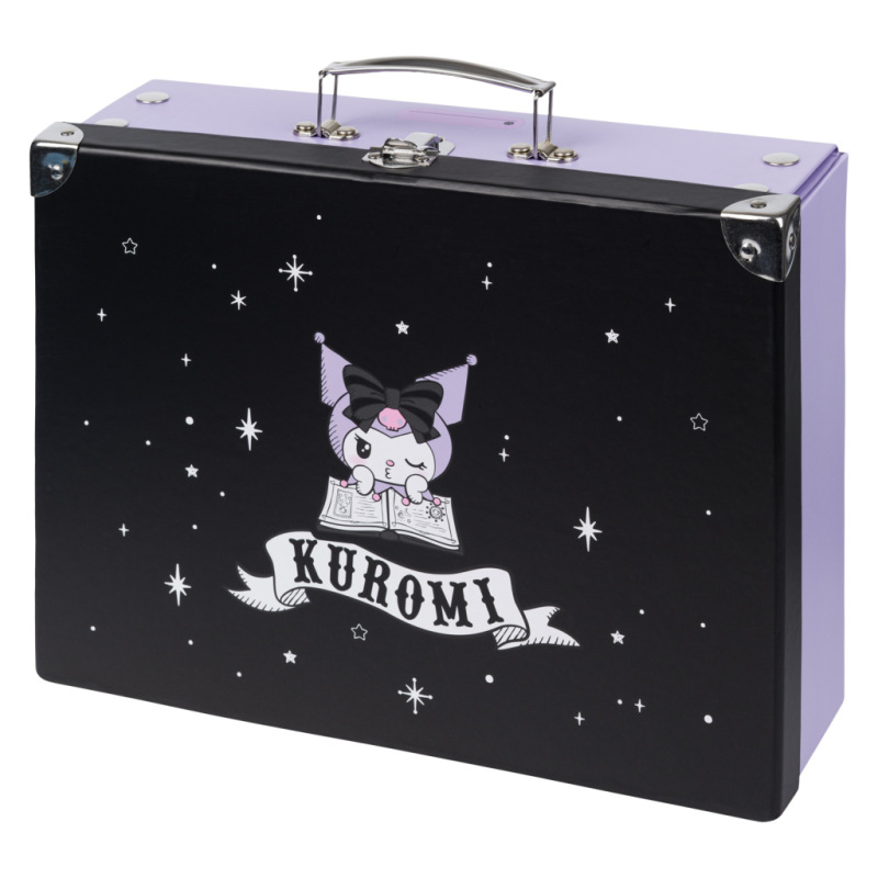 BAAGL Skladací školský kufrík Kuromi Fortune Dream s kovaním