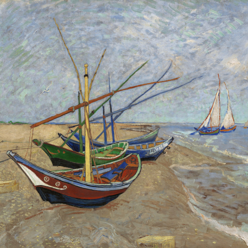 NOTIQUE Grid calendar Vincent van Gogh 2027, 30 x 30 cm 7