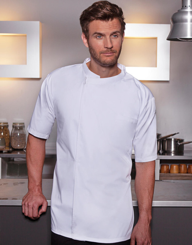 Šéfkuchárska košeľa Basic Short Sleeve 1