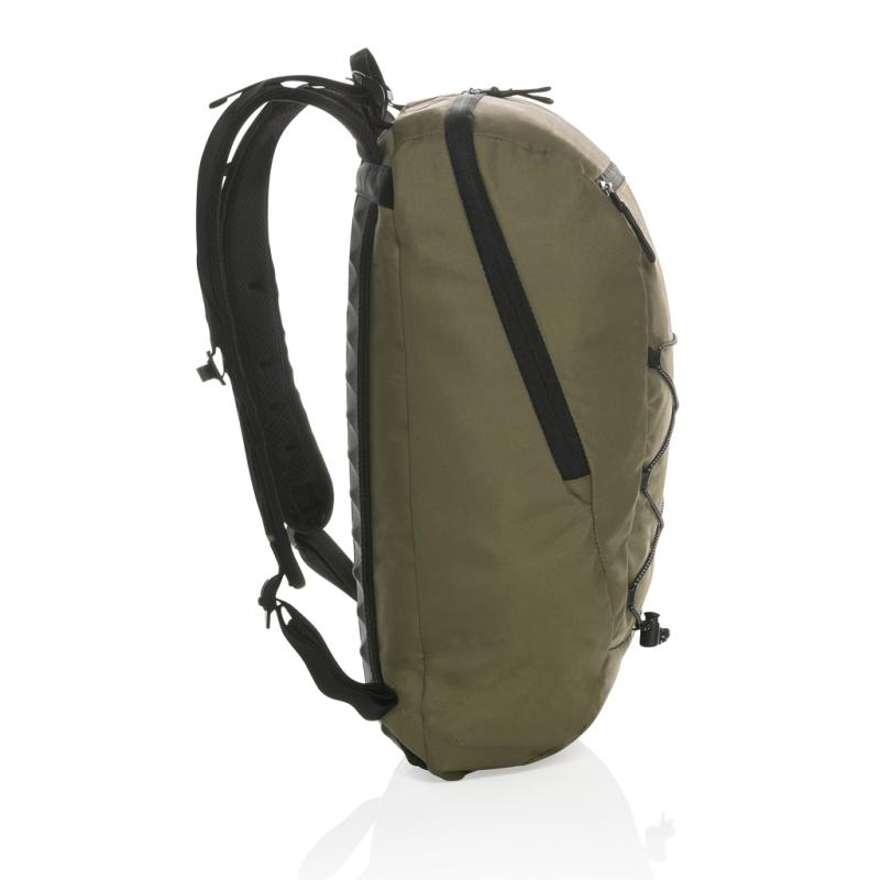 Turistický batoh 18L Impact z RPET AWARE™ zelená 3