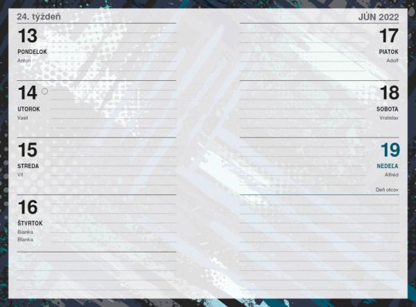 Školský diár Štruktúry (september 2021 – december 2022), 9,8 × 14,5 cm 1