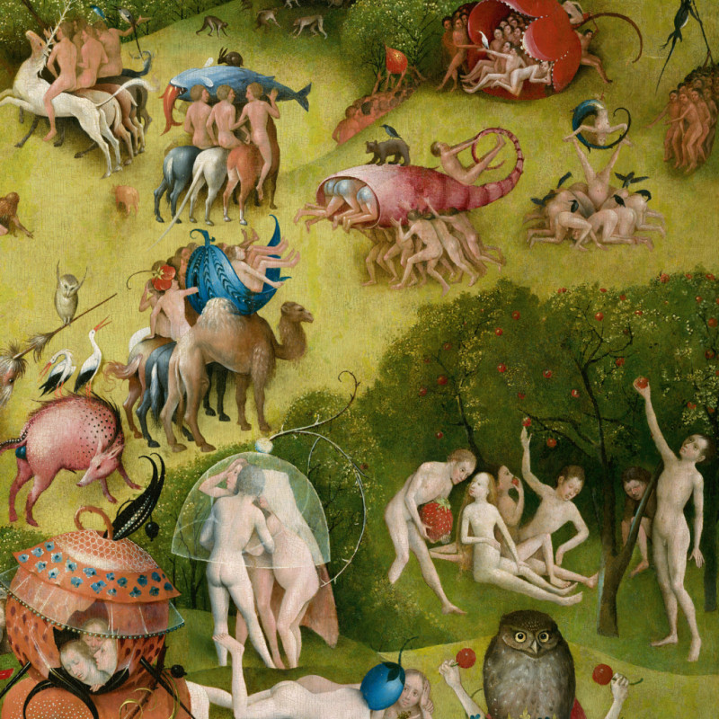 NOTIQUE Poznámkový kalendár Hieronymus Bosch 2026, 30 x 30 cm 12