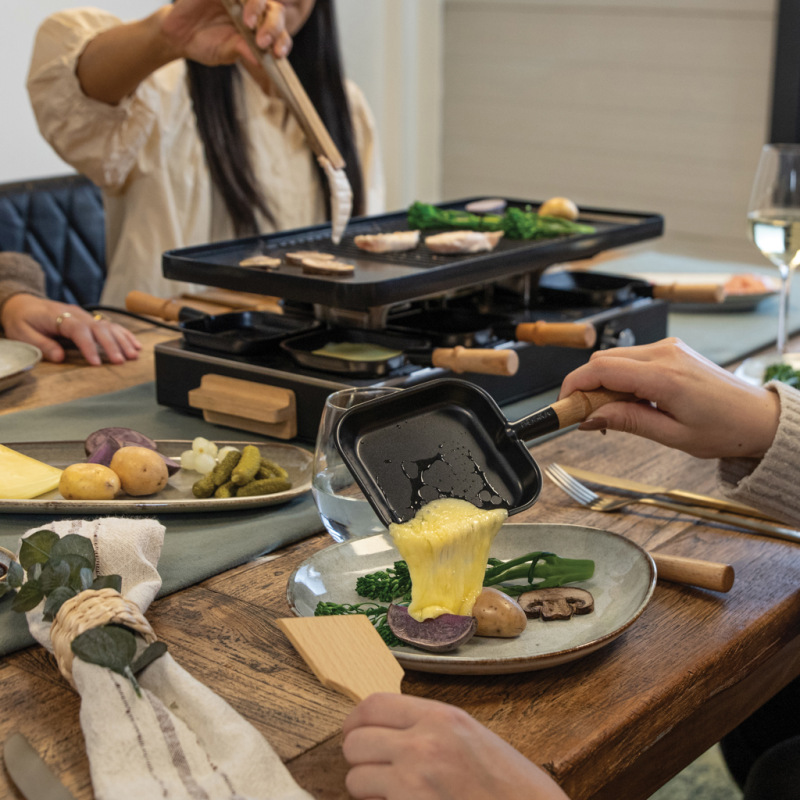 BOSKA Raclette Gourmet Party pre 8 osôb čierna 13