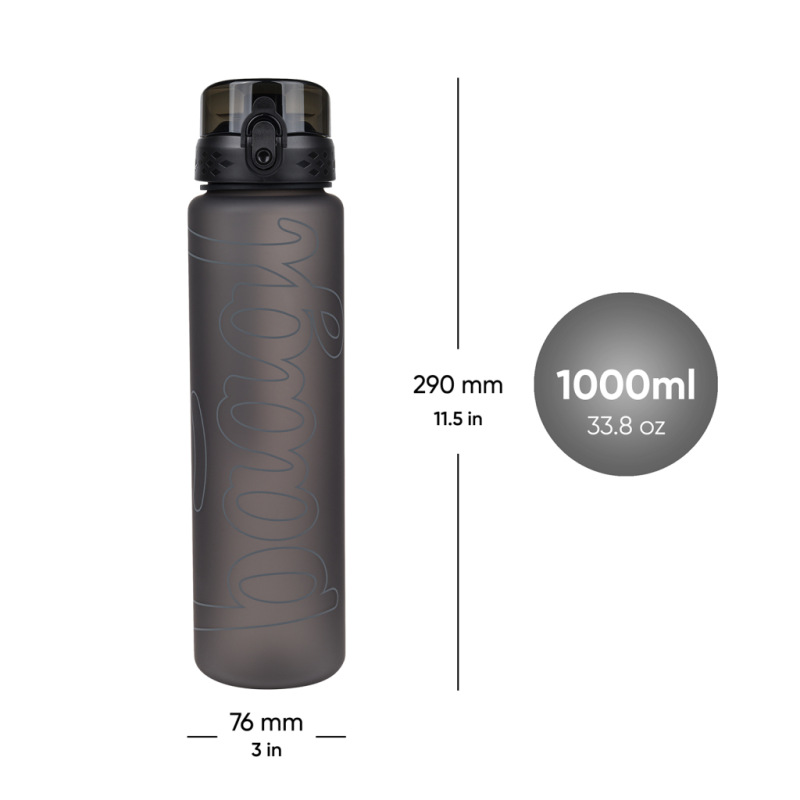 BAAGL Tritanová fľaša na nápoje Darkness, 1000 ml 5