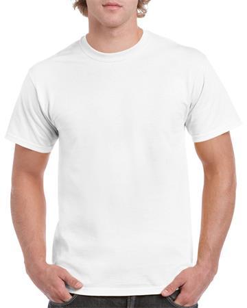 . Tričko, pánske, okrúhly výstrih 100% bavlna, veľkosť XXL "Gildan", biele