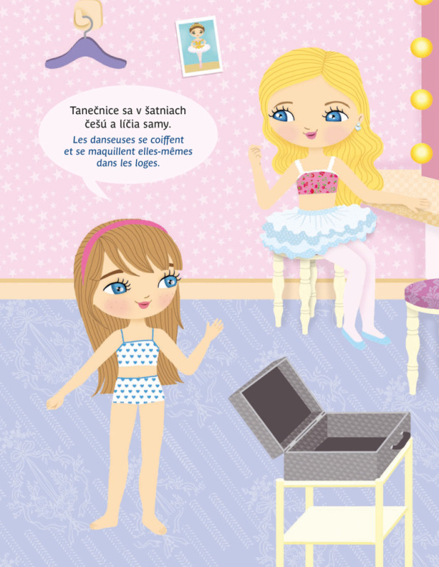 Šaty pre baletku EMMU – Kniha samolepiek 5