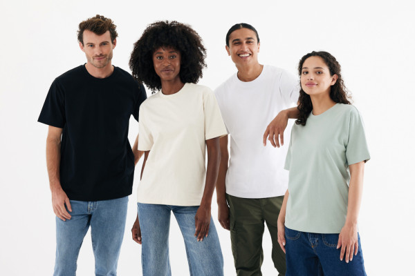 IQONIQ Nikko tričko z hrubej recyklovanej bavlny recycled white 4XL 16